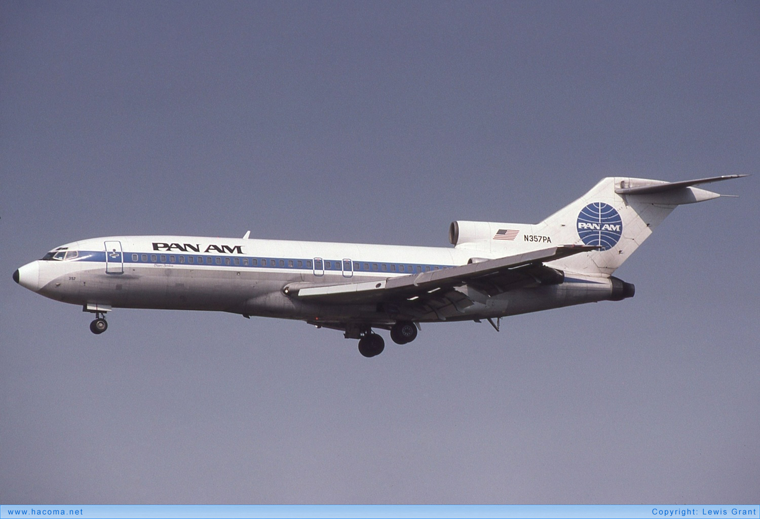 Foto von N357PA - Pan Am Clipper Betsy Ross / Hannover / Ponce de Leon / Langer Lulatsch / Berolina / Yankee - London Heathrow Airport - 05.09.1981