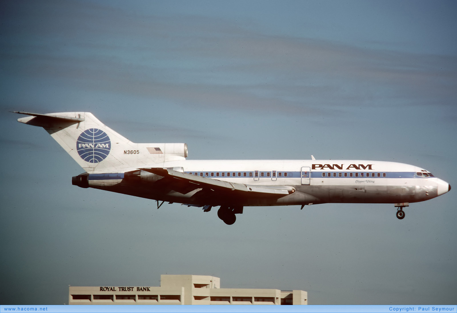 Photo of N3605 - Pan Am Clipper Viking - Miami International Airport - Nov 21, 1983