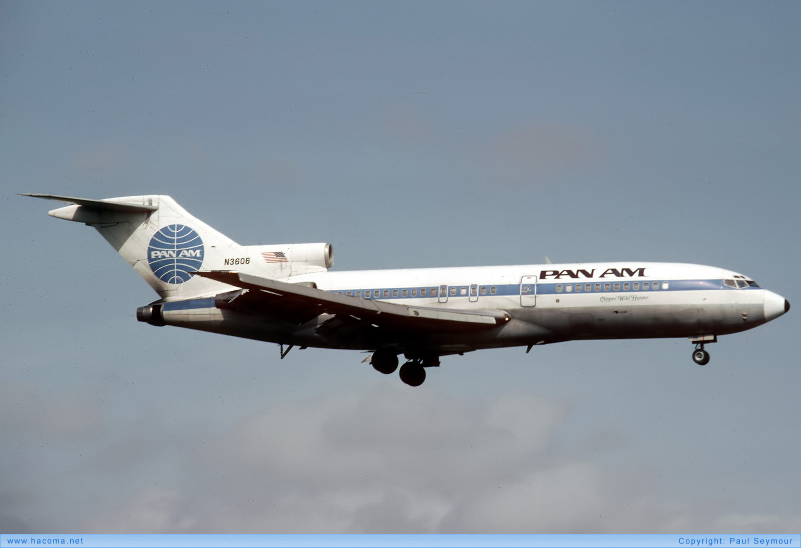 Foto von N3606 - Pan Am Clipper Wild Hunter - Miami International Airport - 20.11.1983