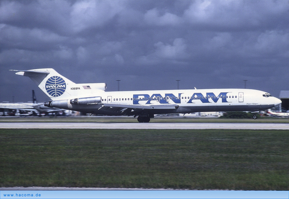 Photo of N369PA - Pan Am Clipper Hotspur - Miami International Airport - 1991
