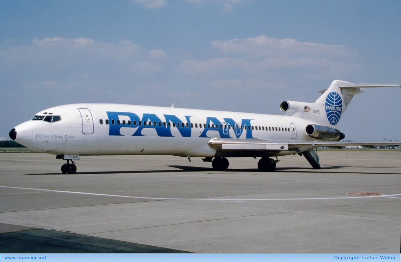 Photo of N374PA - Pan Am Clipper Flying Arrow - Berlin-Tegel Airport - 1985