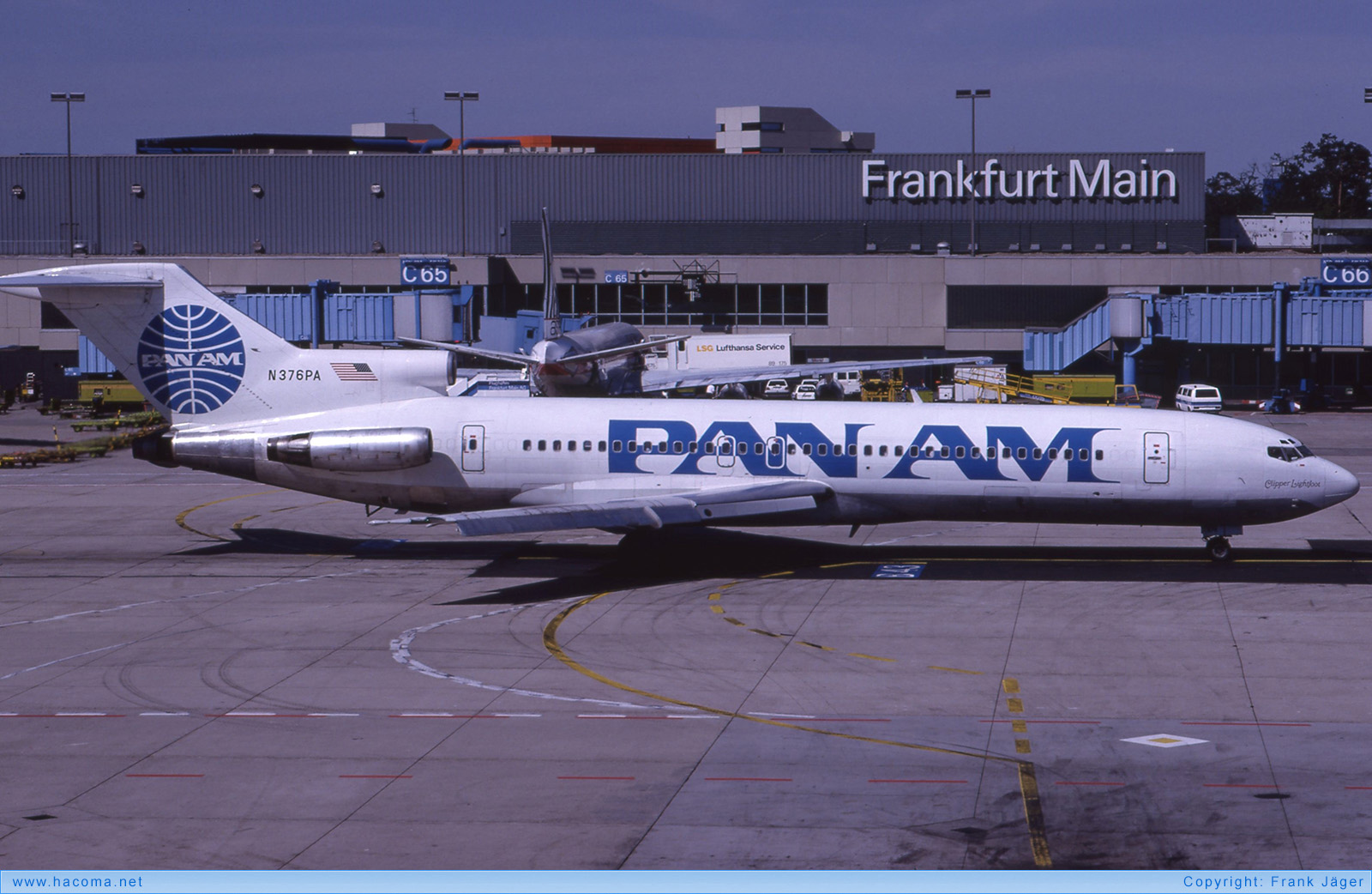 Foto von N376PA - Pan Am Clipper Lightfoot - Flughafen Frankfurt am Main - 14.07.1990