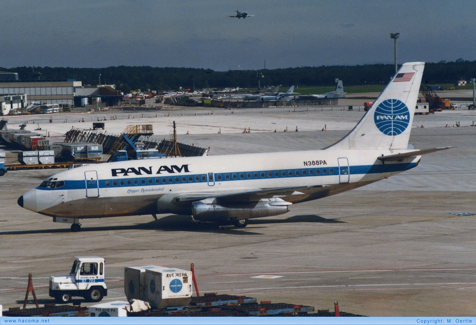 Photo of N388PA - Pan Am Clipper Reinickendorf - Frankfurt International Airport - Sep 1984