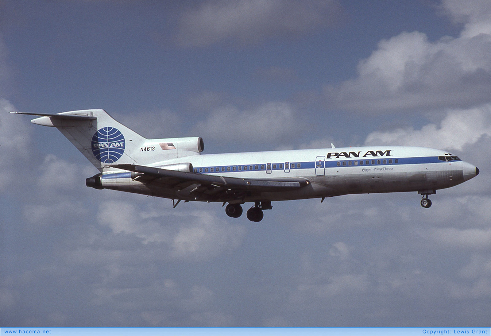 Photo of N4613 - Pan Am Clipper Prima Donna - Miami International Airport - Mar 31, 1982