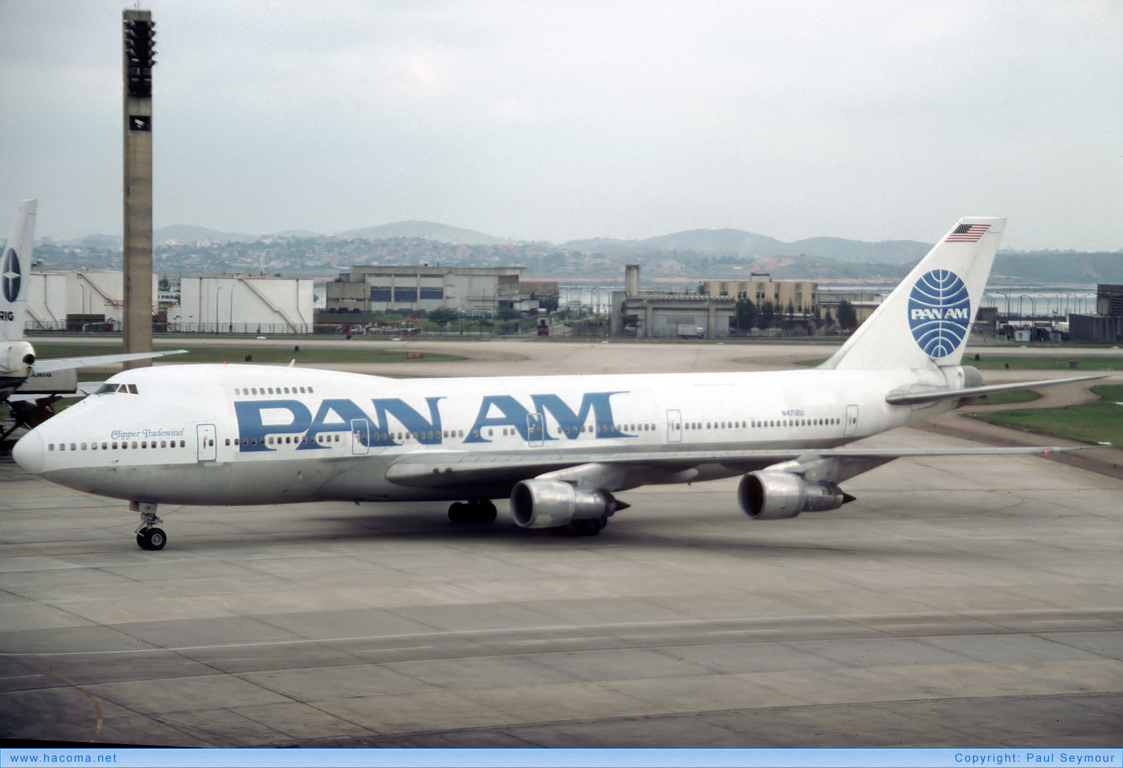 Foto von N4712U - Pan Am Clipper Tradewind - Flughafen Rio de Janeiro-Galeão - 16.10.1988