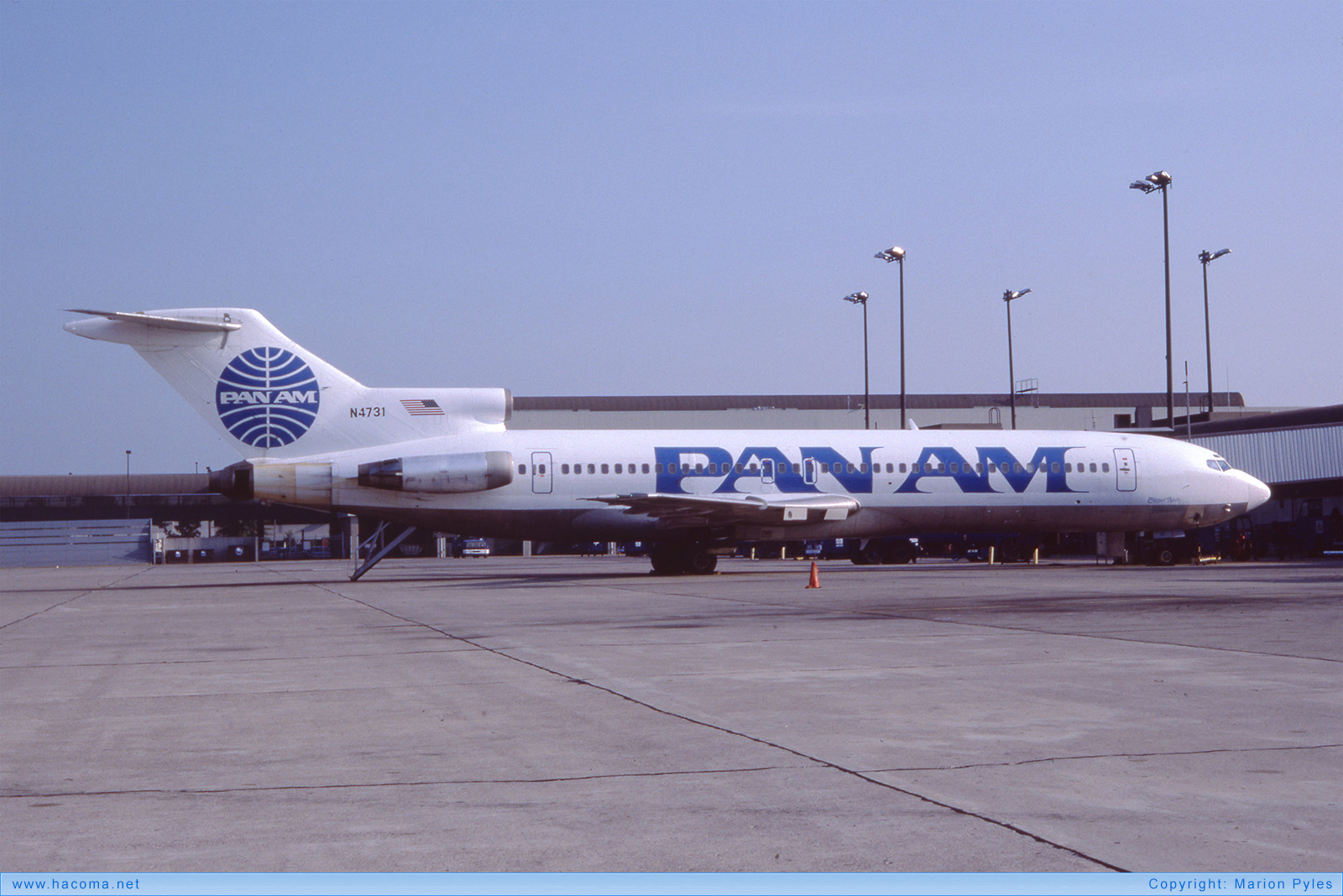 Photo of N4731 - Pan Am Clipper Alert - Cincinnati/Northern Kentucky International Airport - Sep 1985