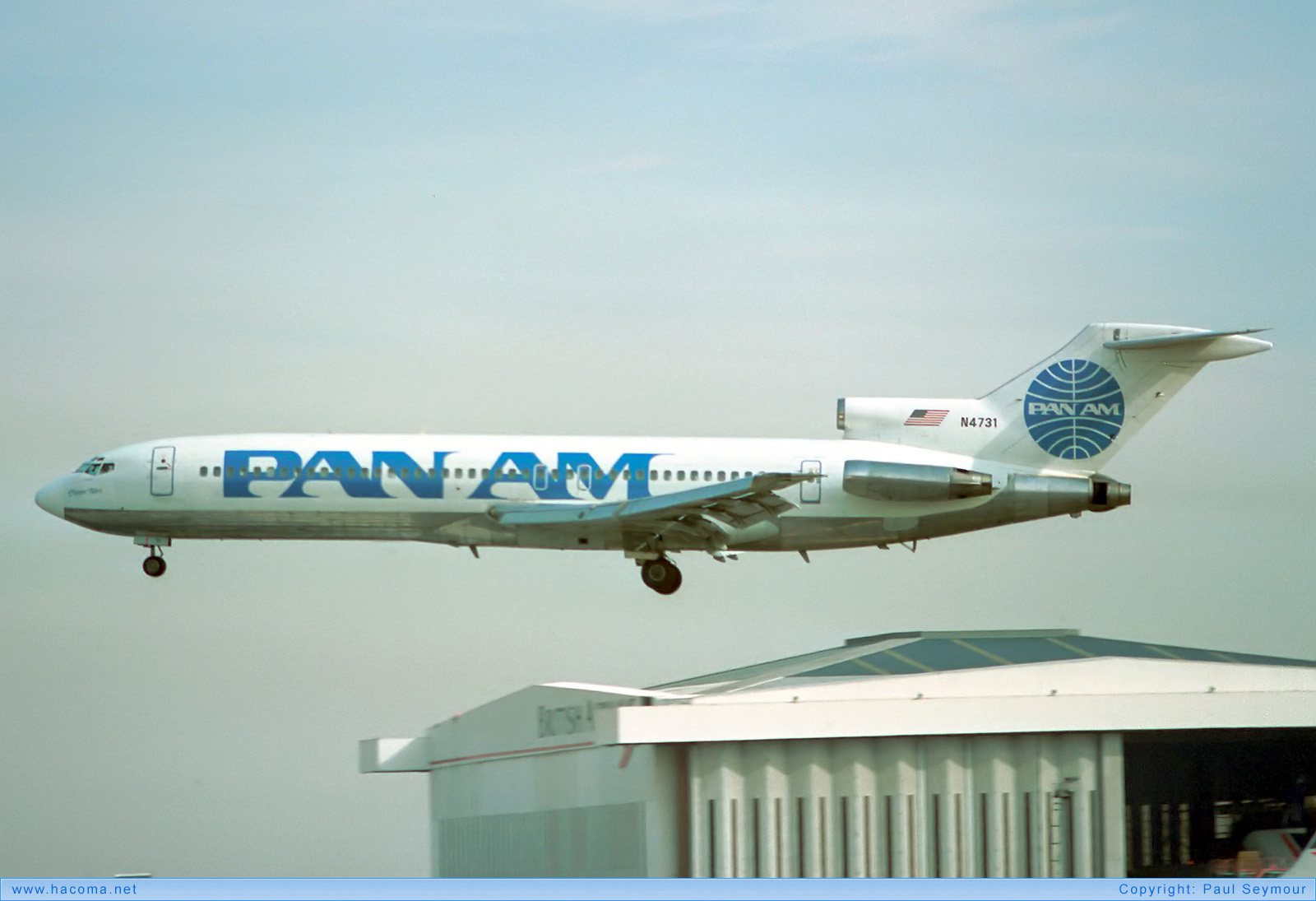 Photo of N4731 - Pan Am Clipper Alert - London Heathrow Airport - Jul 28, 1990
