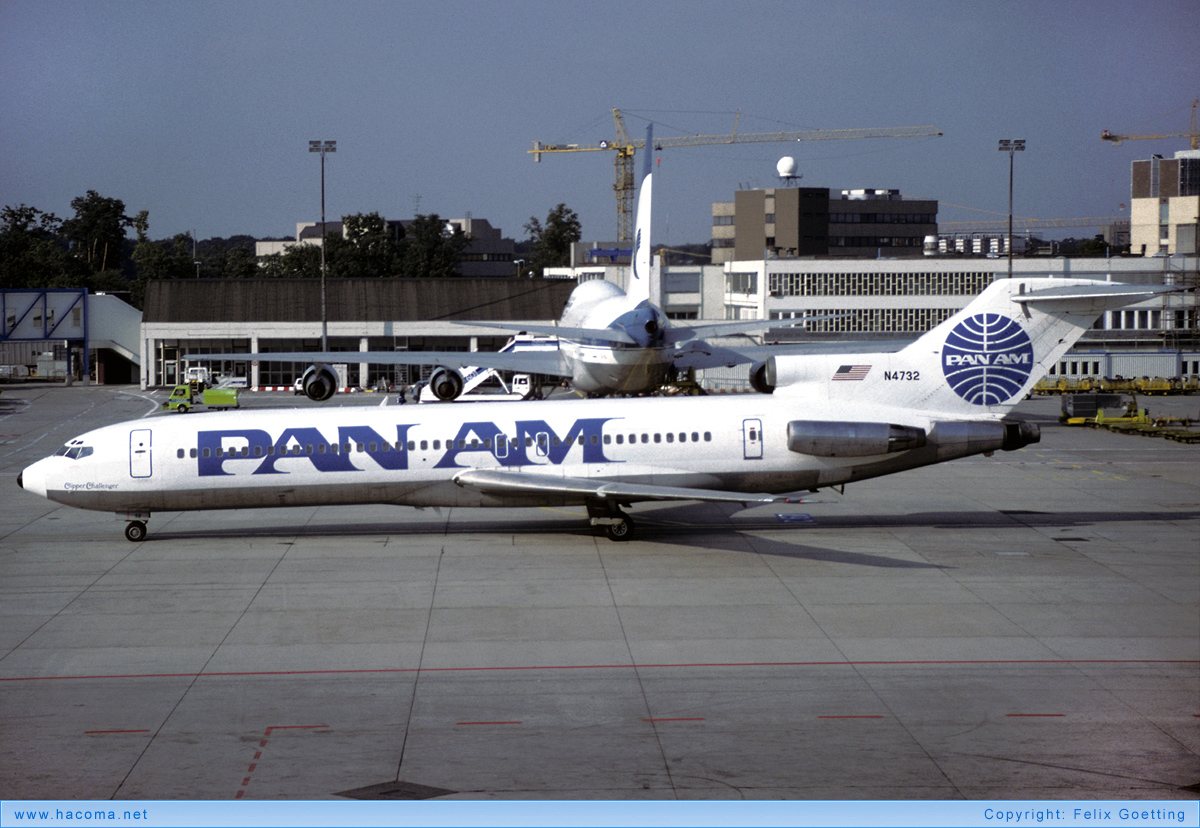 Photo of N4732 - Pan Am Clipper Challenger - Frankfurt International Airport - Aug 5, 1988