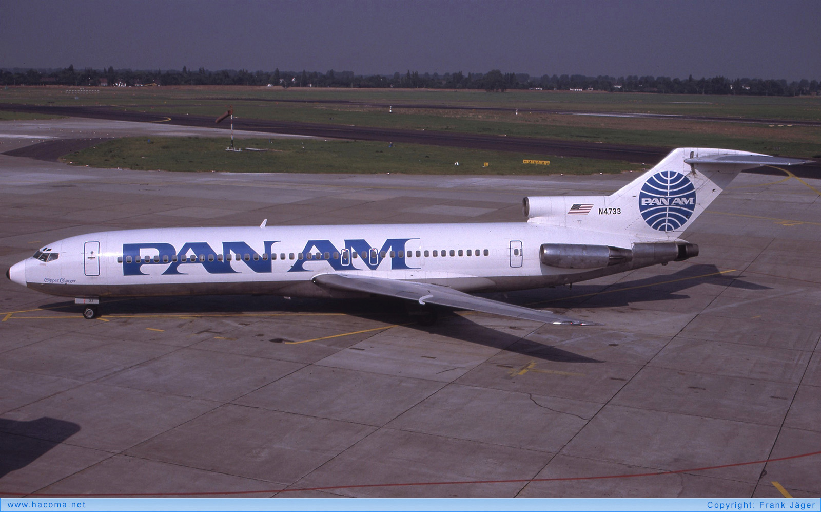 Photo of N4733 - Pan Am Clipper Charger - Dusseldorf Airport - May 14, 1988