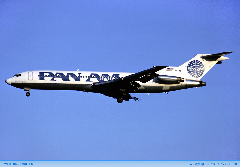 Photo of N4736 - Pan Am Clipper Dashaway - Dusseldorf Airport - May 23, 1989