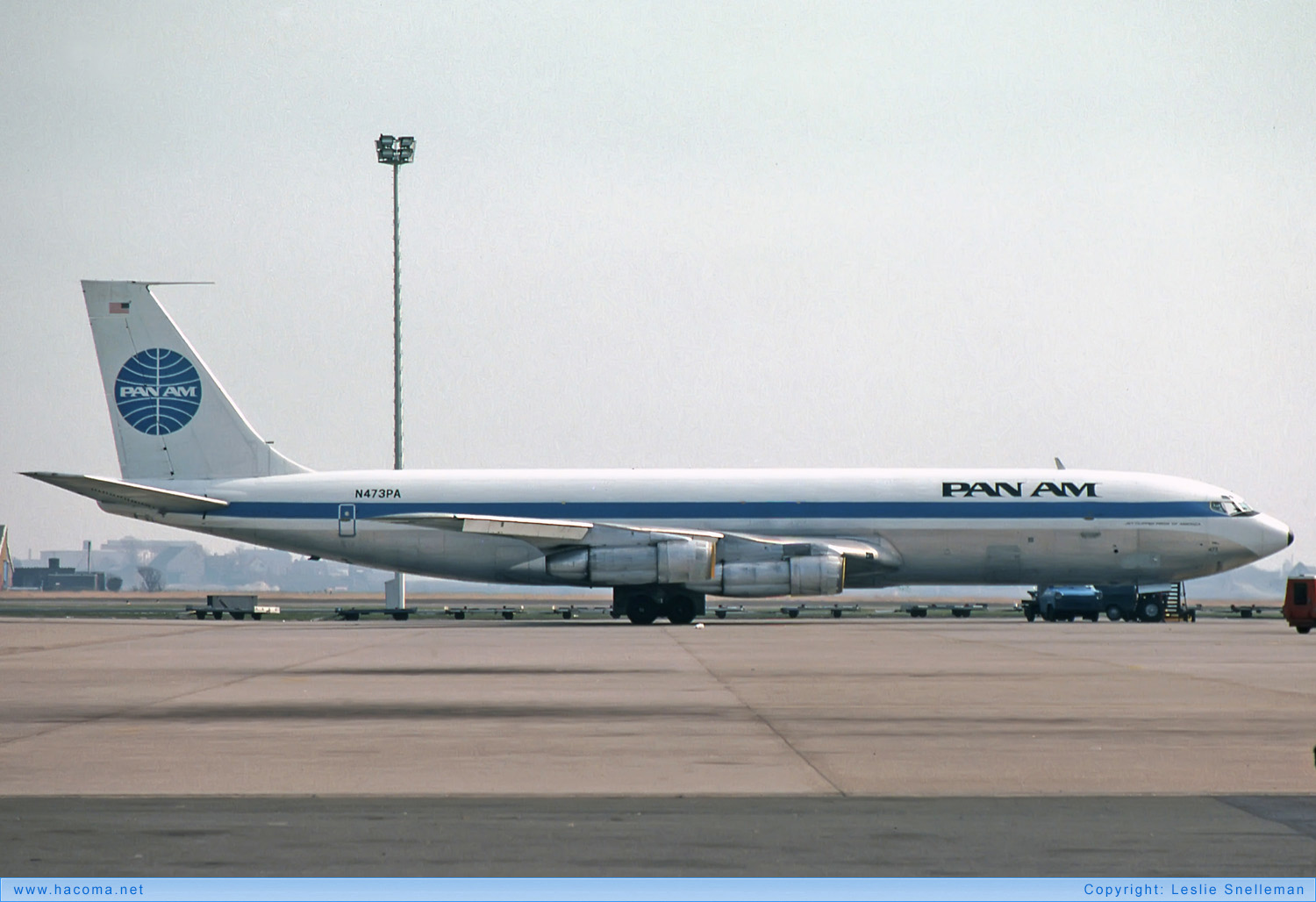 Foto von N473PA - Pan Am Clipper Pride of America - Flughafen Schiphol - 10.05.1976