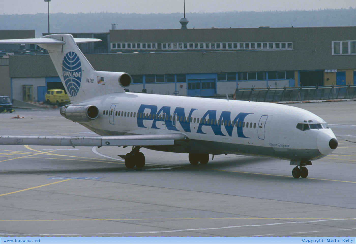 Photo of N4740 - Pan Am Clipper Endeavor - Frankfurt International Airport - Jul 10, 1989