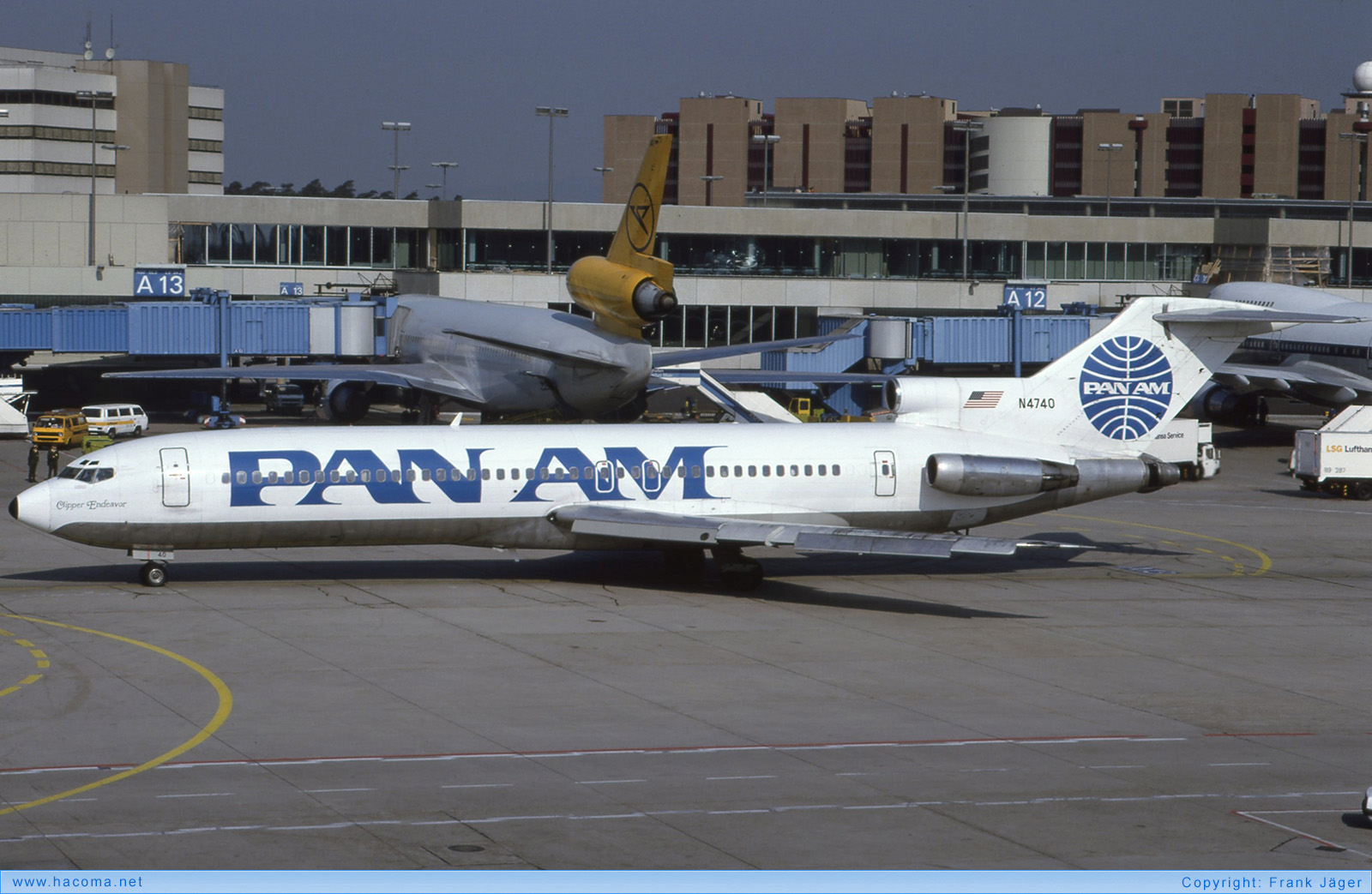 Photo of N4740 - Pan Am Clipper Endeavor - Frankfurt International Airport - Apr 13, 1991