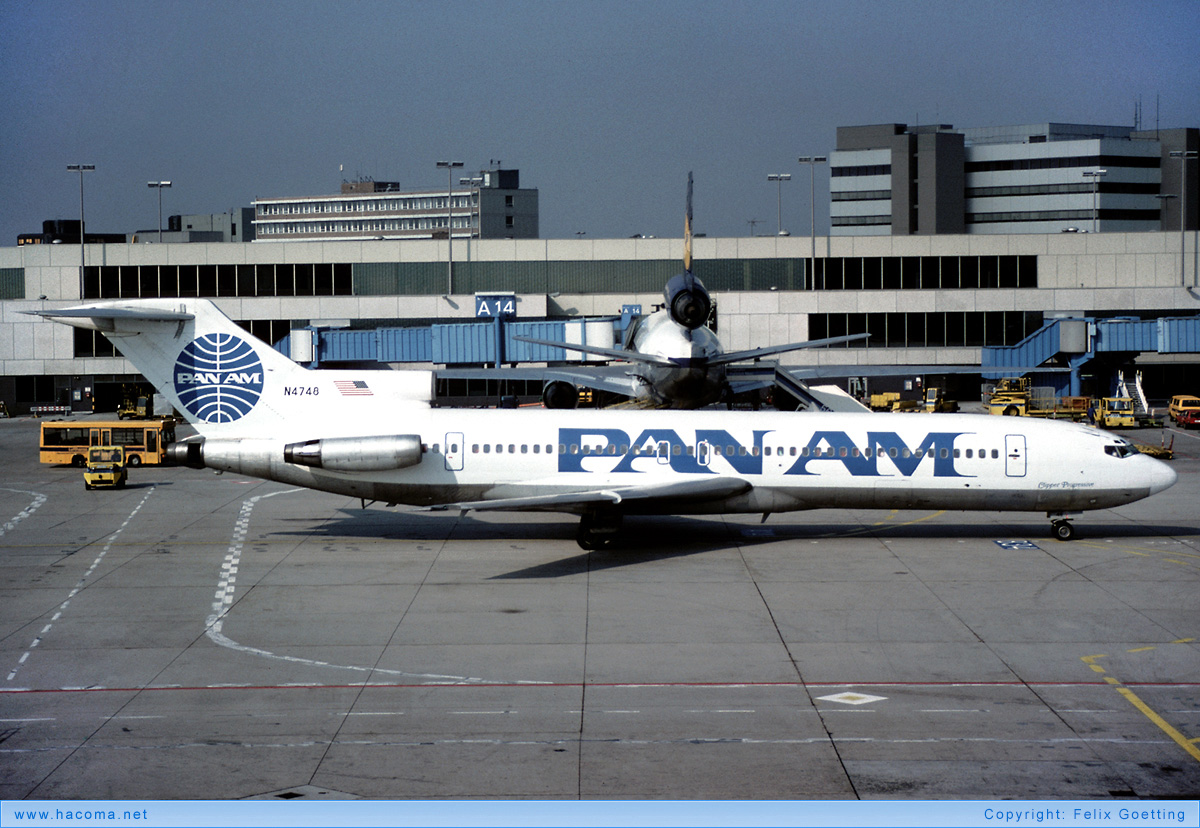 Photo of N4748 - Pan Am Clipper Progressive - Frankfurt International Airport - Mar 10, 1987