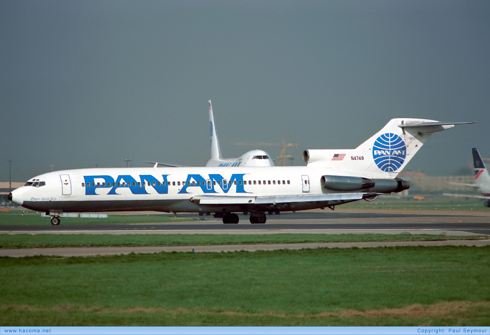 Foto von N4749 - Pan Am Clipper Quickstep - London Heathrow Airport - 17.03.1990