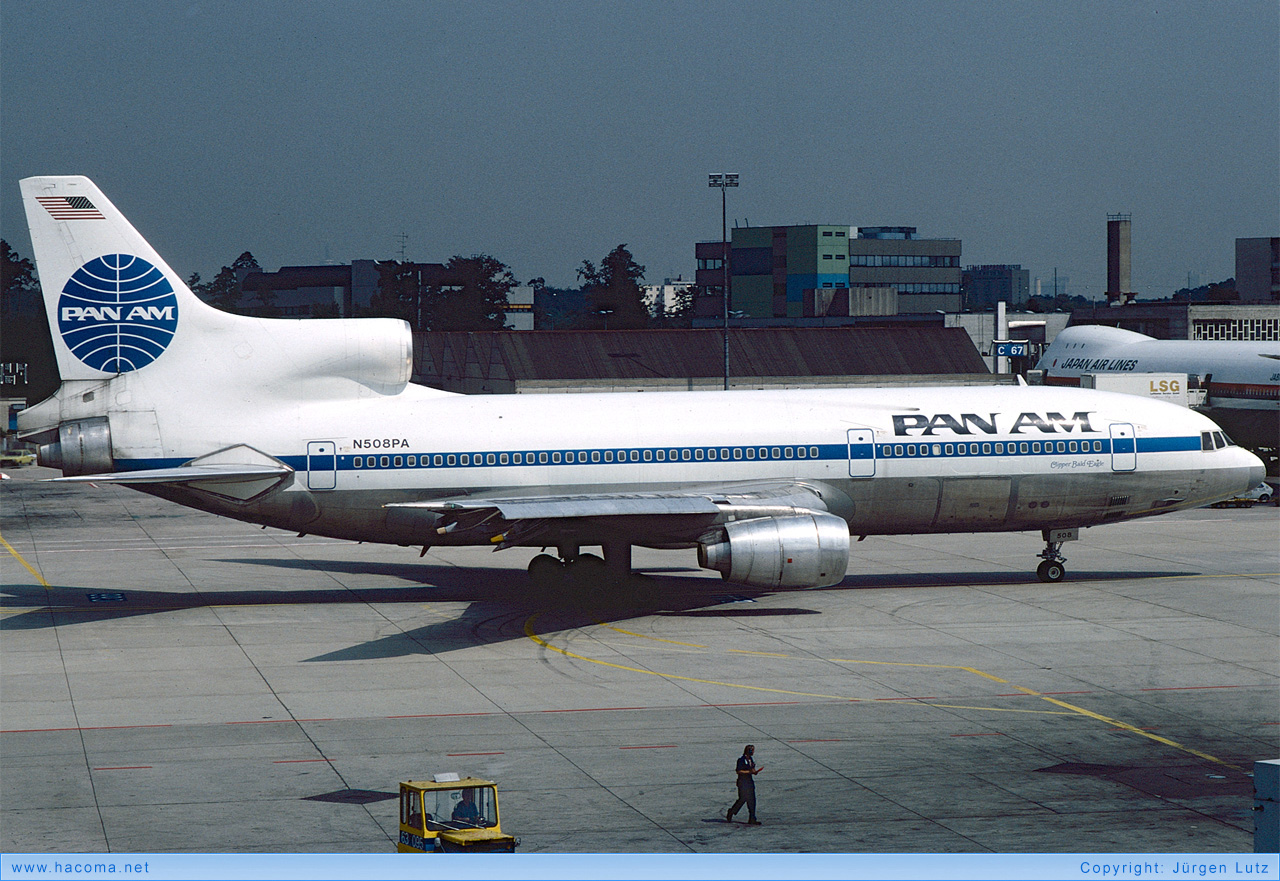Photo of N508PA - Pan Am Clipper Bald Eagle - Frankfurt International Airport - 1981