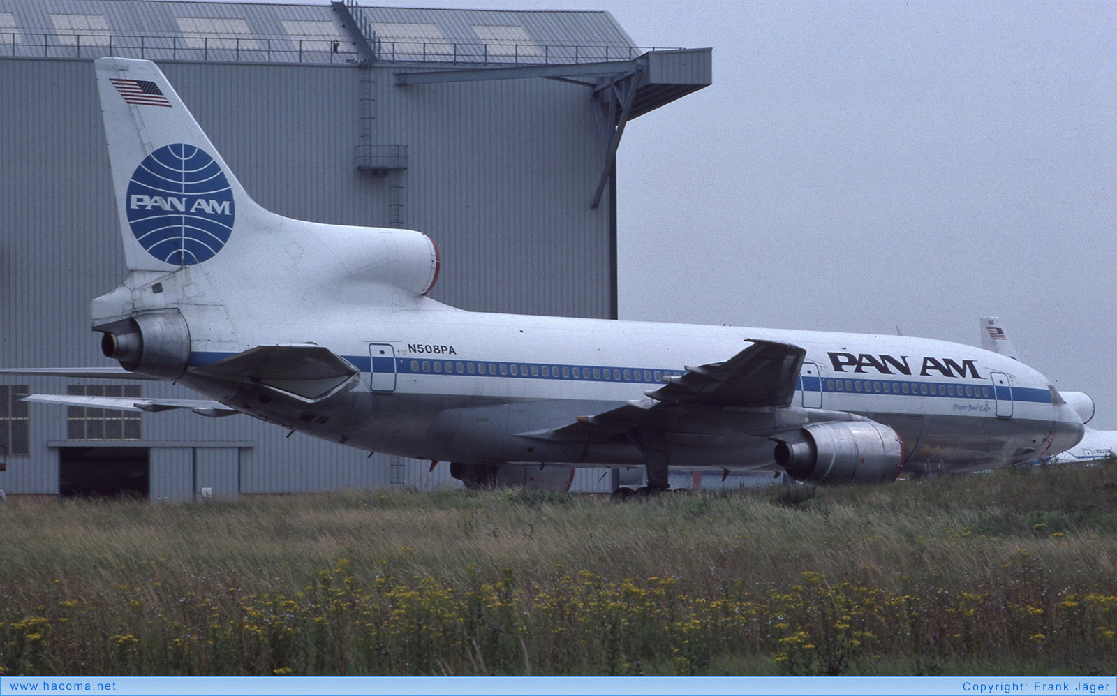Photo of N508PA - Pan Am Clipper Bald Eagle - Cambridge Airport - Jul 26, 1985
