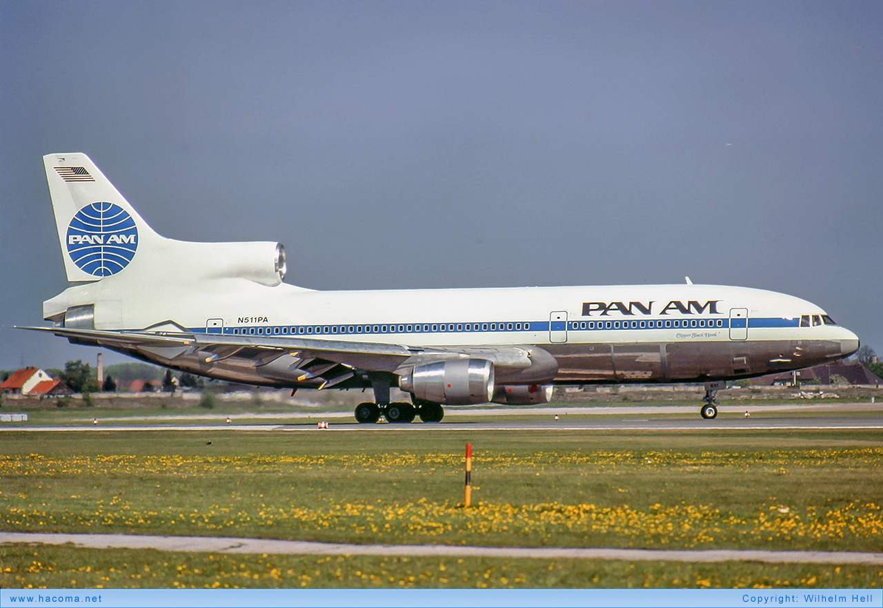 Foto von N511PA - Pan Am Clipper Black Hawk - Flughafen München-Riem - 26.04.1981