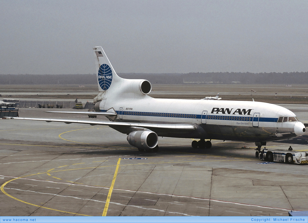 Photo of N511PA - Pan Am Clipper Black Hawk - Frankfurt International Airport - 1985