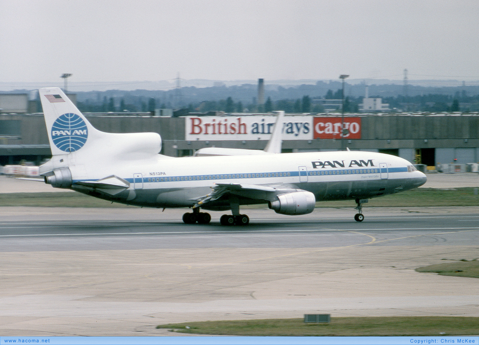 Photo of N513PA - Pan Am Clipper Wild Duck - London Heathrow Airport - Sep 22, 1982