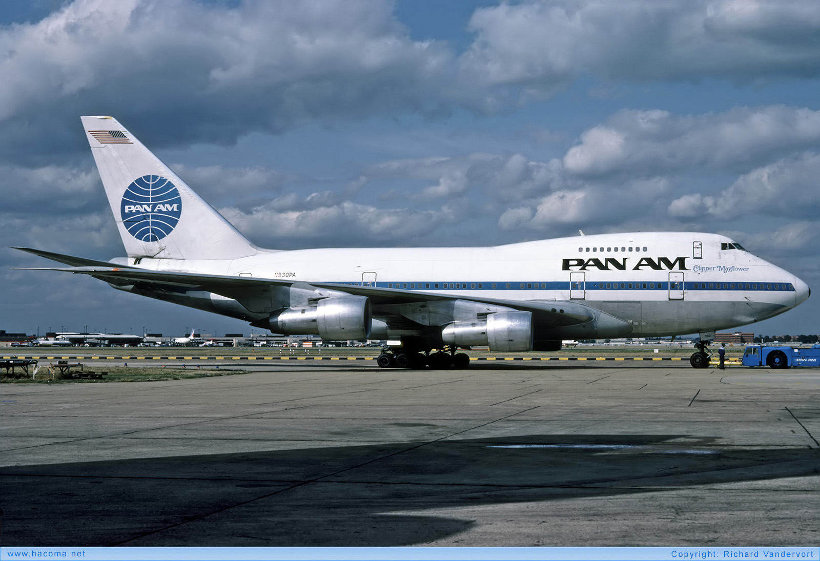Photo of N530PA - Pan Am Clipper Mayflower - London Heathrow Airport - Sep 1983