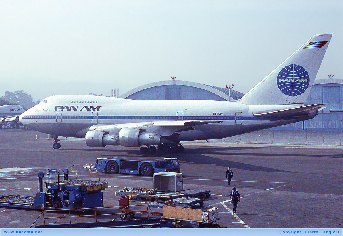Photo of N530PA - Pan Am Clipper Mayflower - San Francisco International Airport - Nov 12, 1979