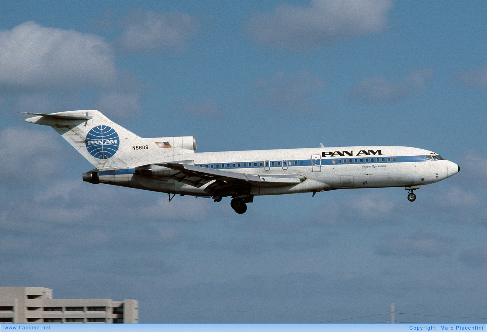 Photo of N5609 - Pan Am Clipper Norseman - Miami International Airport - Nov 18, 1983