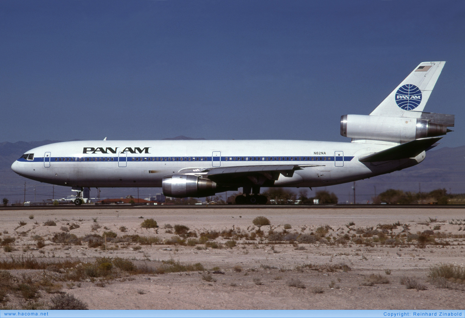 Photo of N62NA - Pan Am Clipper Morning Star - McCarran International Airport - Dez 1980