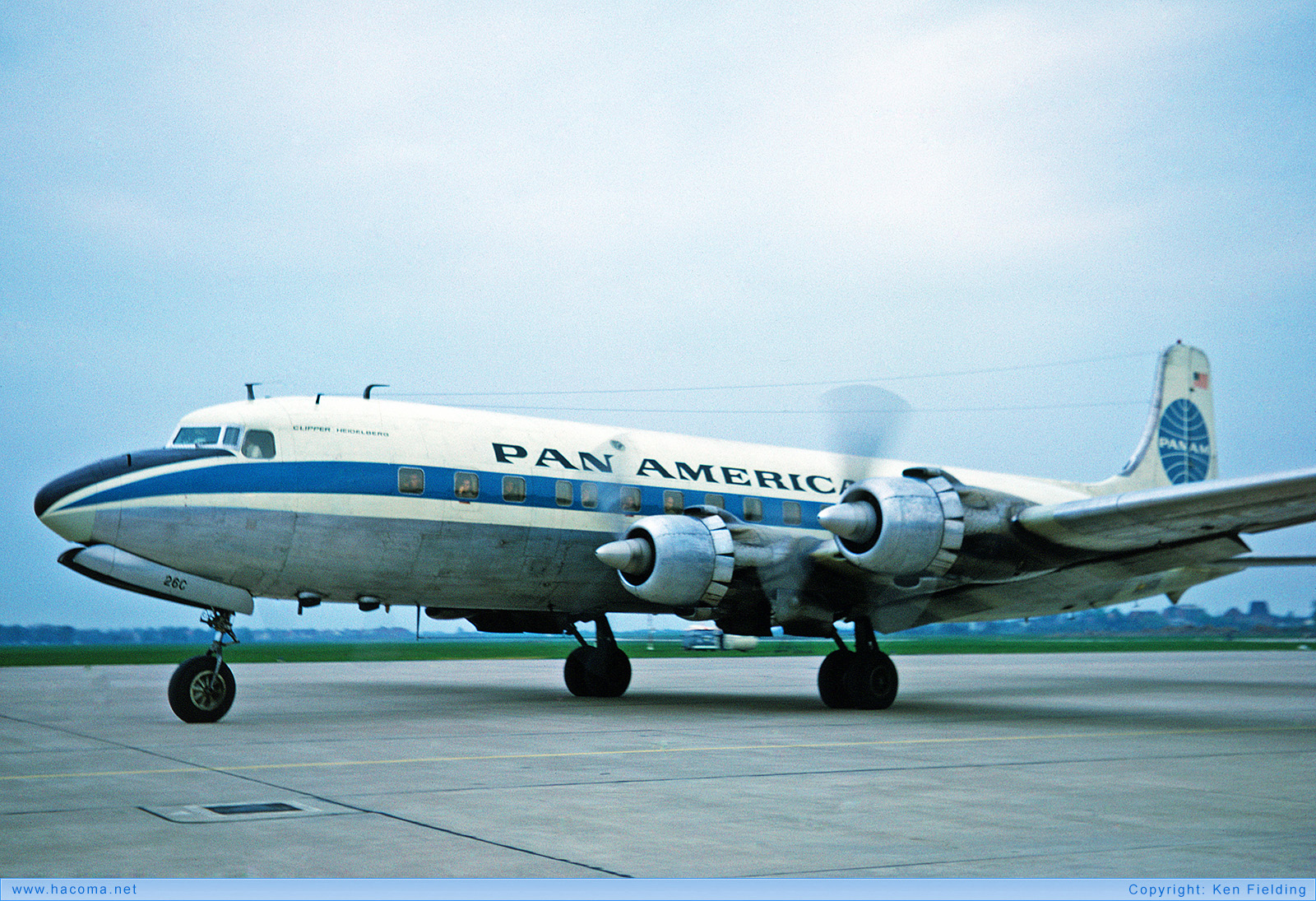 Foto von N6526C - Pan Am Clipper Evening Star / Great Lakes / Mount Vernon / Heidelberg - Flughafen Hannover-Langenhagen - 02.05.1964