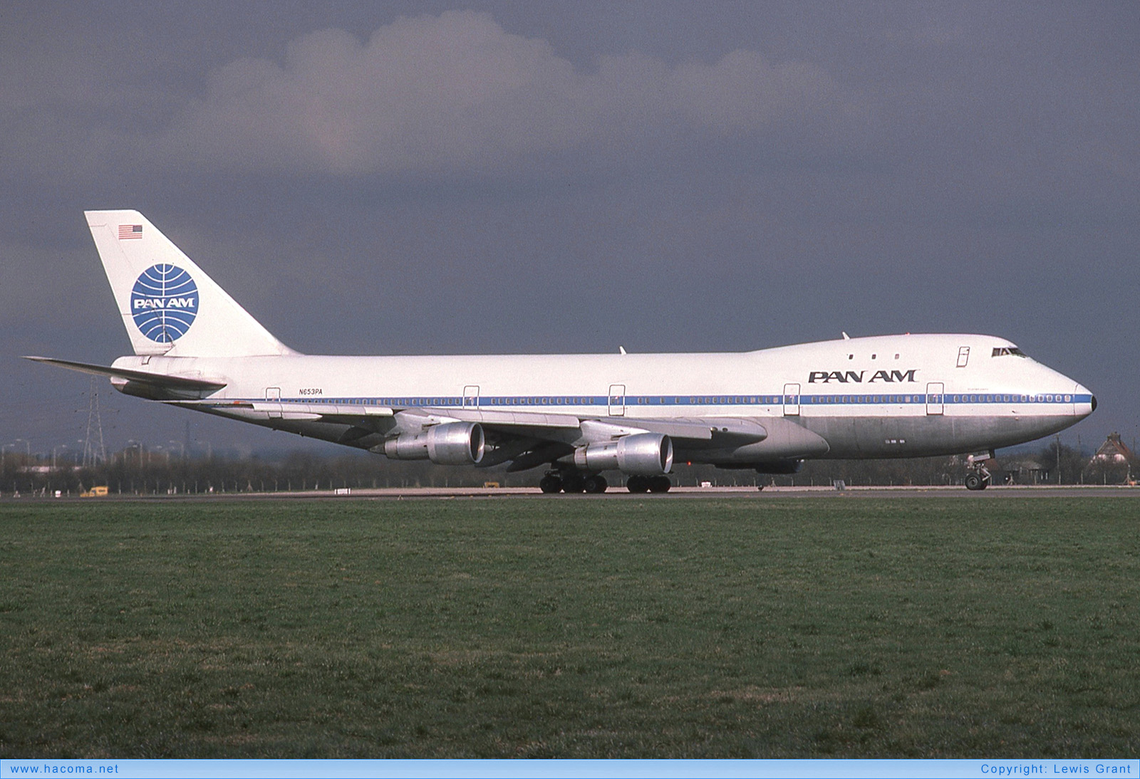 Photo of N653PA - Pan Am Clipper Unity / Pride of the Ocean - London Heathrow Airport - Feb 27, 1977