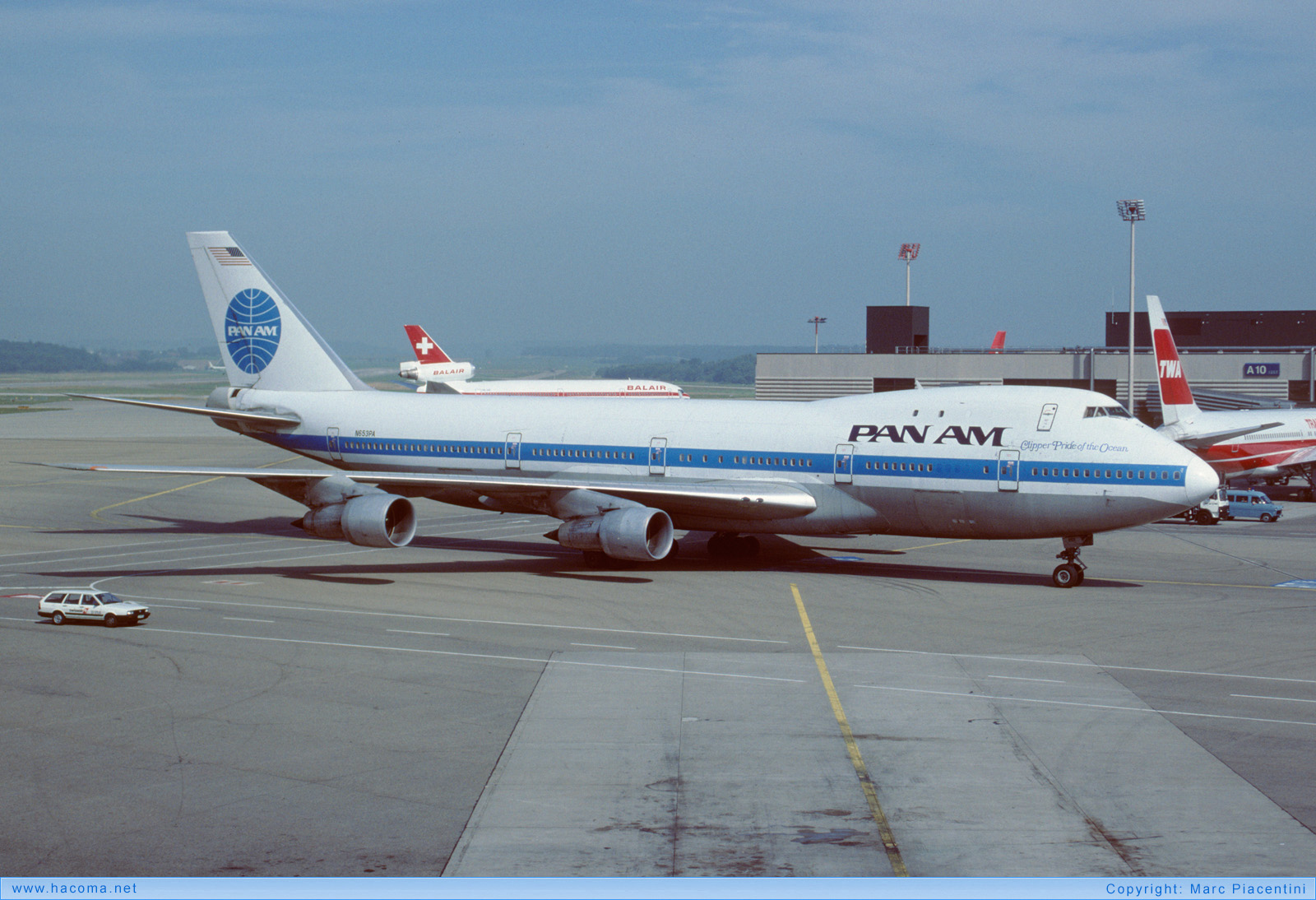 Photo of N653PA - Pan Am Clipper Unity / Pride of the Ocean - Zurich International Airport - Aug 25, 1988
