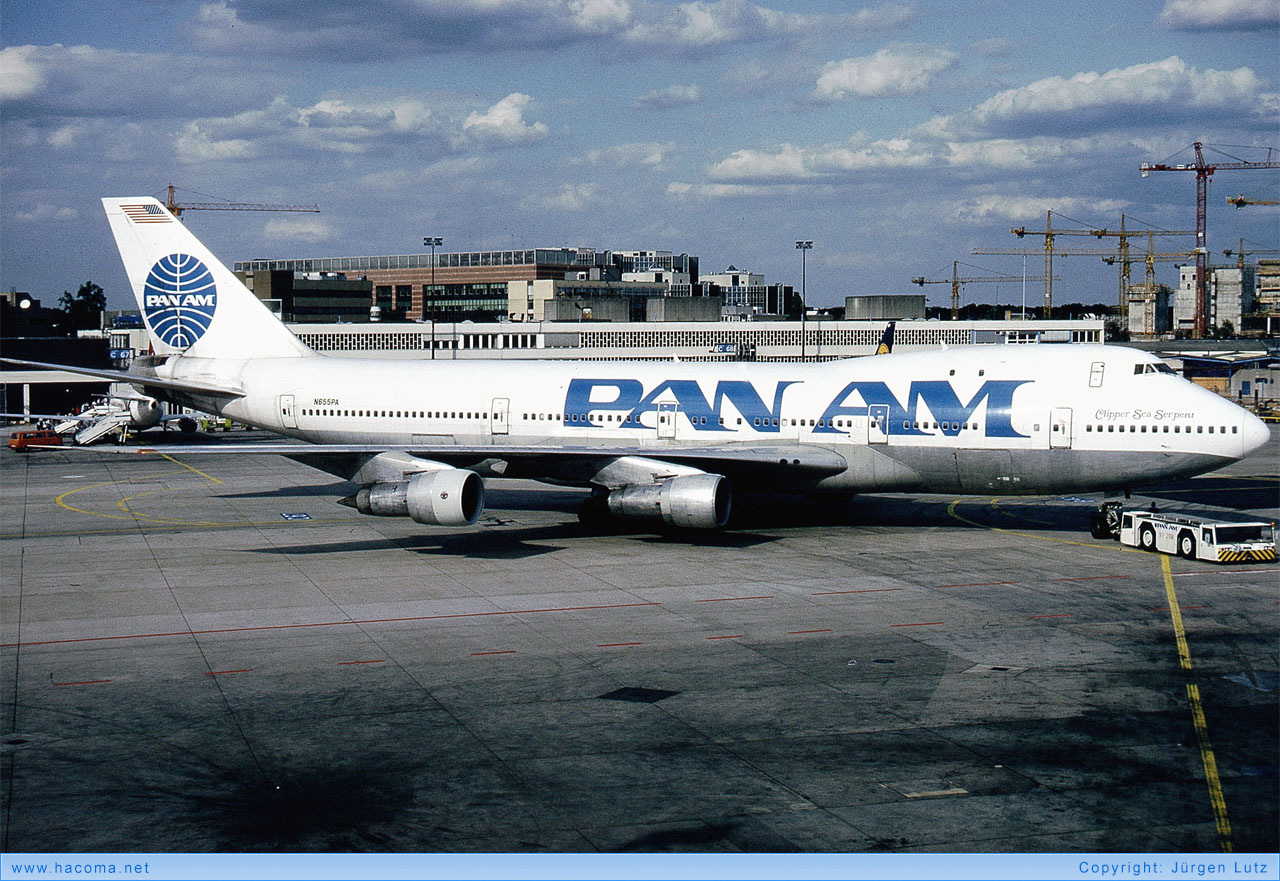 Photo of N655PA - Pan Am Clipper Wild Fire / Sea Serpent - Frankfurt International Airport - 1990