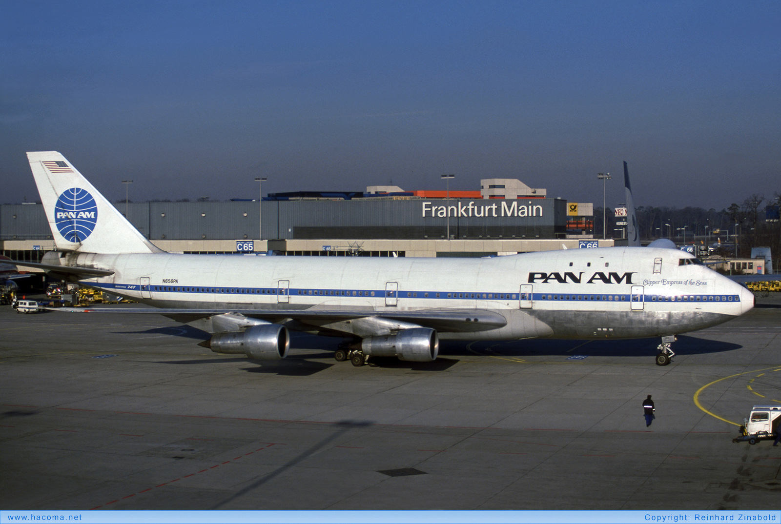 Photo of N656PA - Pan Am Clipper Live Yankee / Empress of the Seas / New Horizons - Frankfurt International Airport