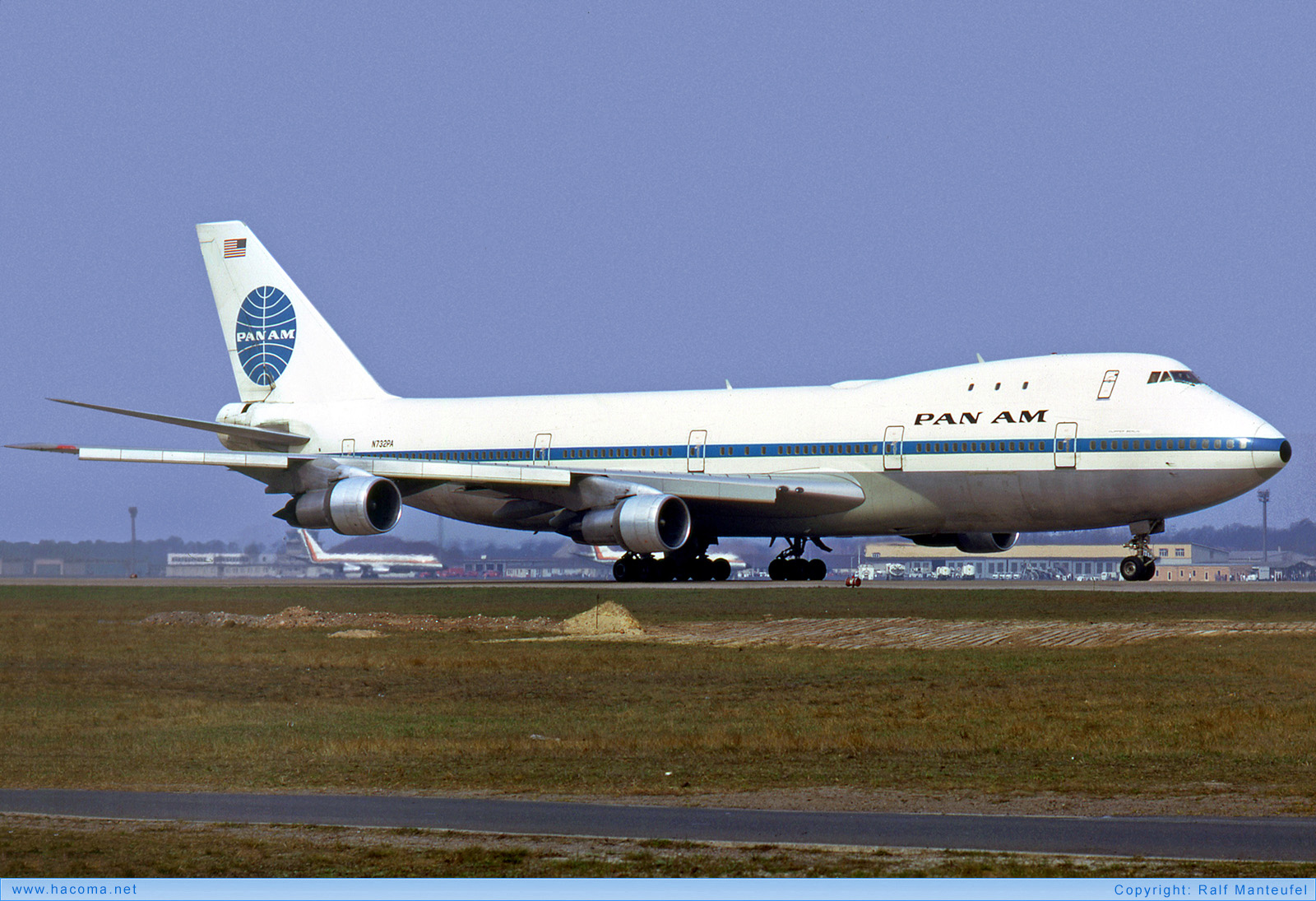 Photo of N732PA - Pan Am Clipper Storm King / Ocean Telegraph  - Berlin-Tegel Airport - Mar 26, 1972