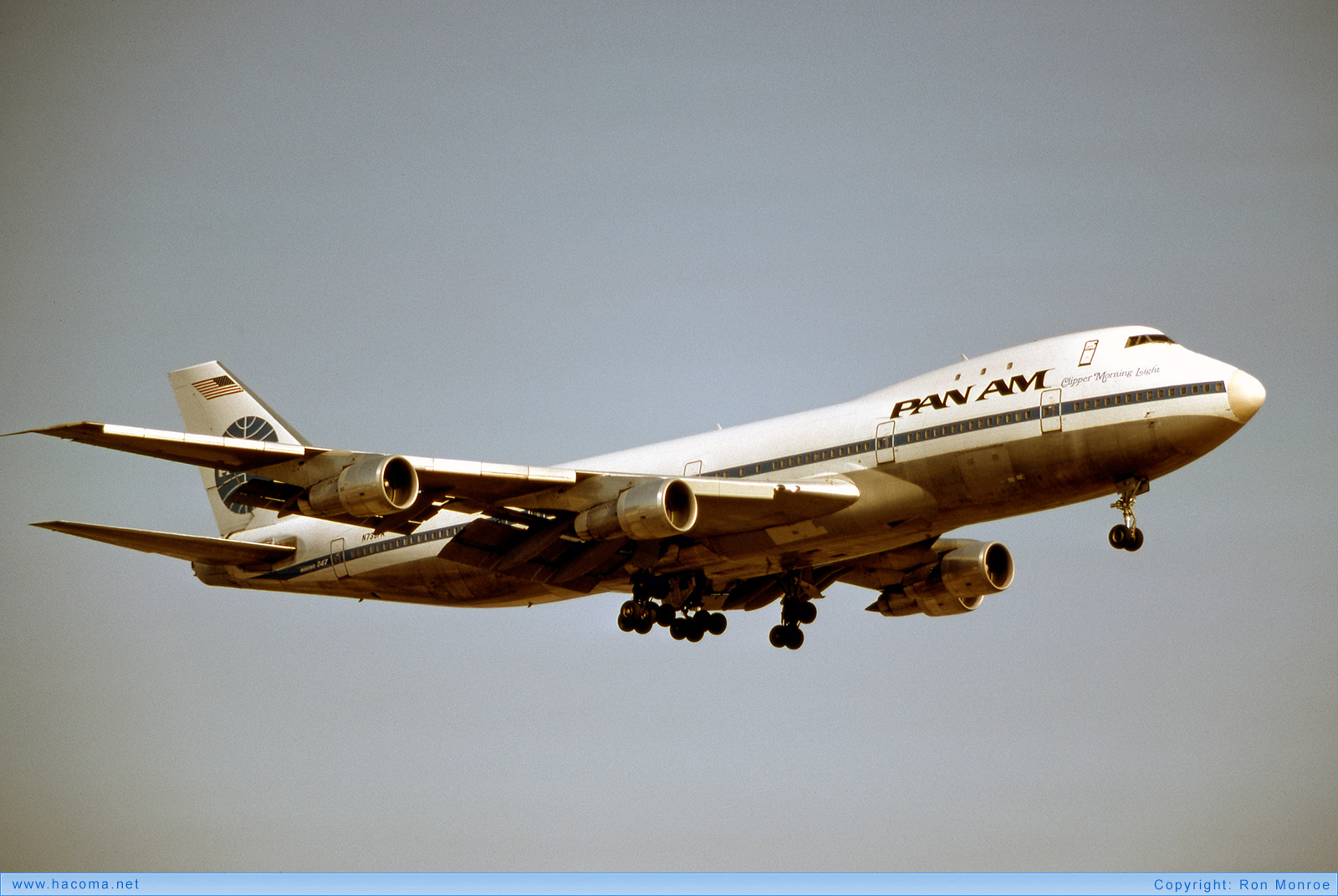 Photo of N739PA - Pan Am Clipper Morning Light / Maid of the Seas - Los Angeles International Airport - Mar 1977
