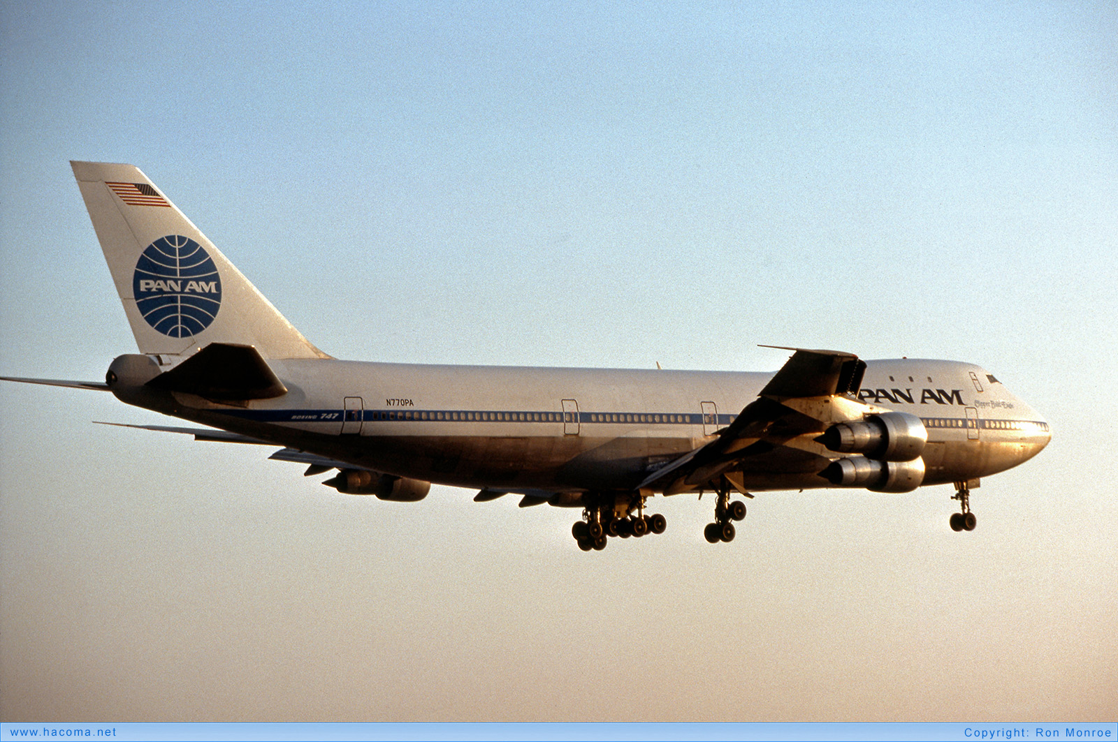 Photo of N770PA - Pan Am Clipper Great Republic / Bald Eagle - Los Angeles International Airport - Apr 1977