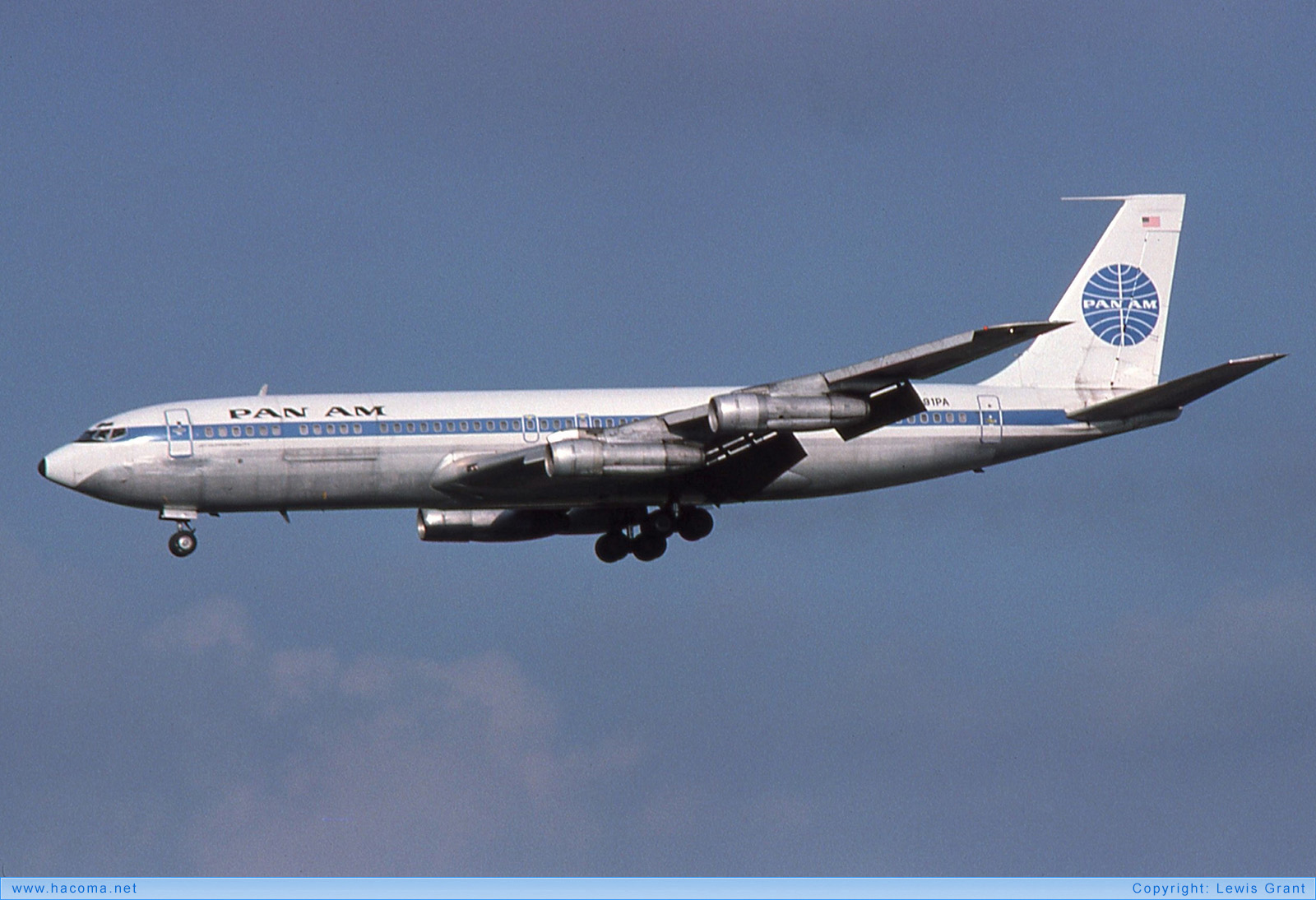 Photo of N791PA - Pan Am Clipper Fidelity - London Heathrow Airport - Nov 2, 1975
