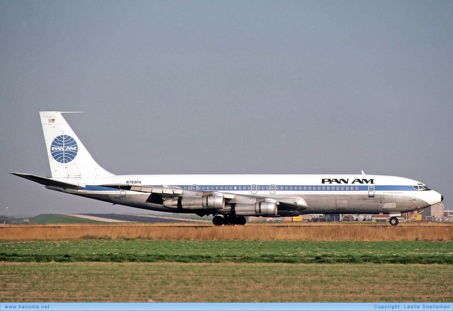 Photo of N793PA - Pan Am Clipper Messenger - Amsterdam Airport Schiphol - Apr 19, 1976