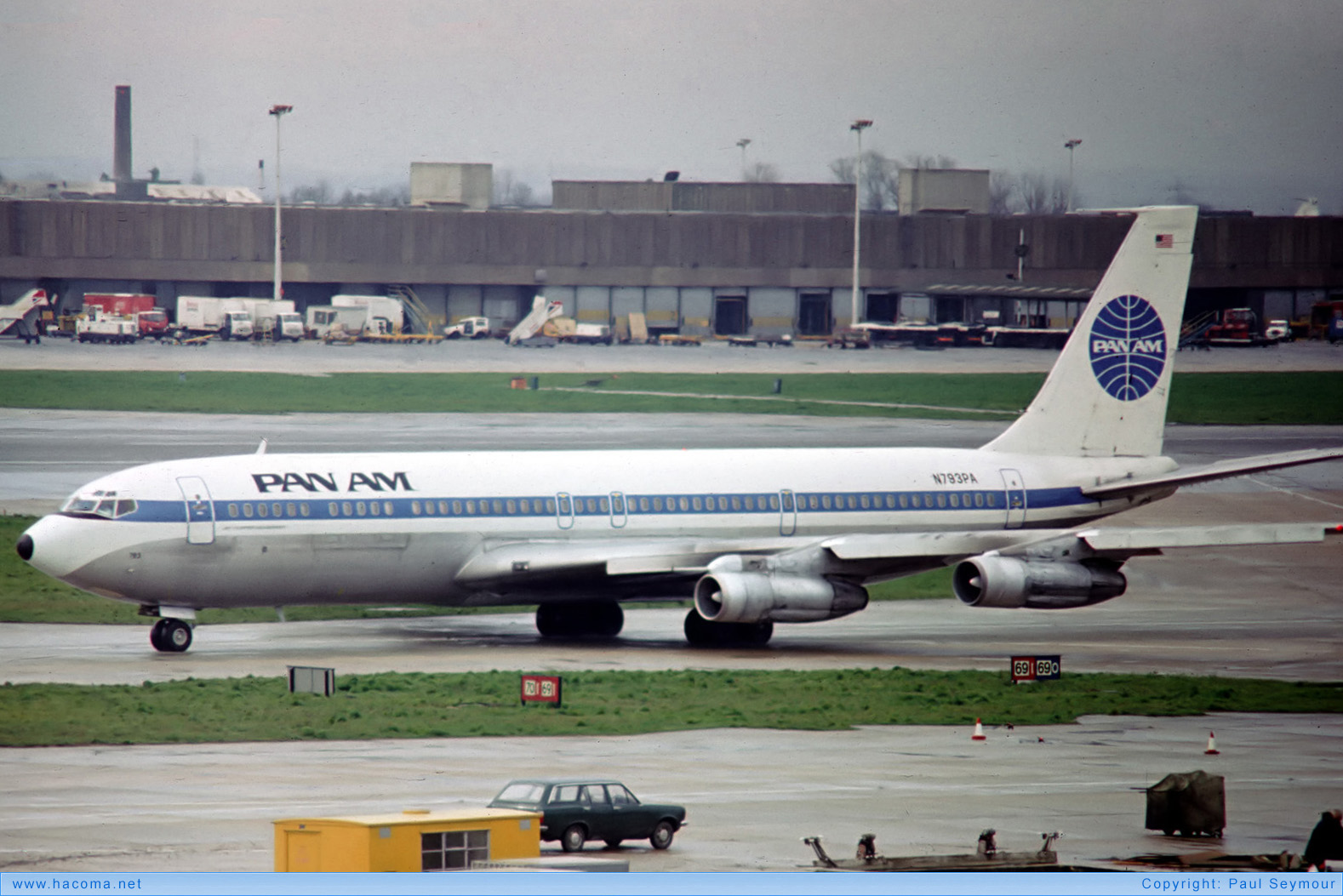 Photo of N793PA - Pan Am Clipper Messenger - London Heathrow Airport - Apr 2, 1977