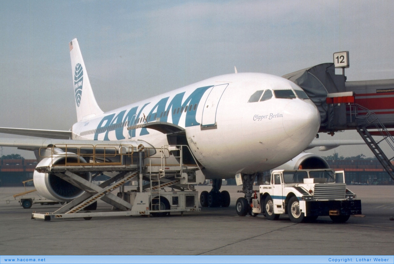 Foto von N801PA - Pan Am Clipper Berlin - Flughafen Berlin-Tegel - 27.09.1985