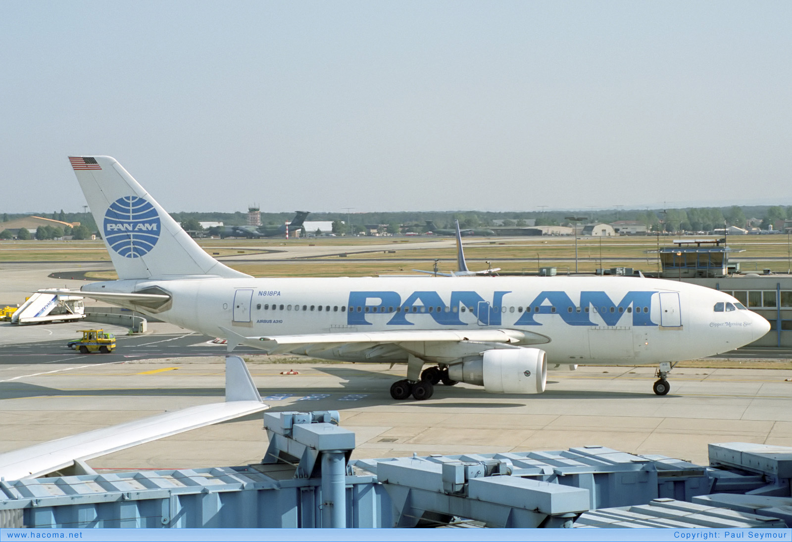 Photo of N818PA - Pan Am Clipper Morning Star - Frankfurt International Airport - Aug 22, 1991