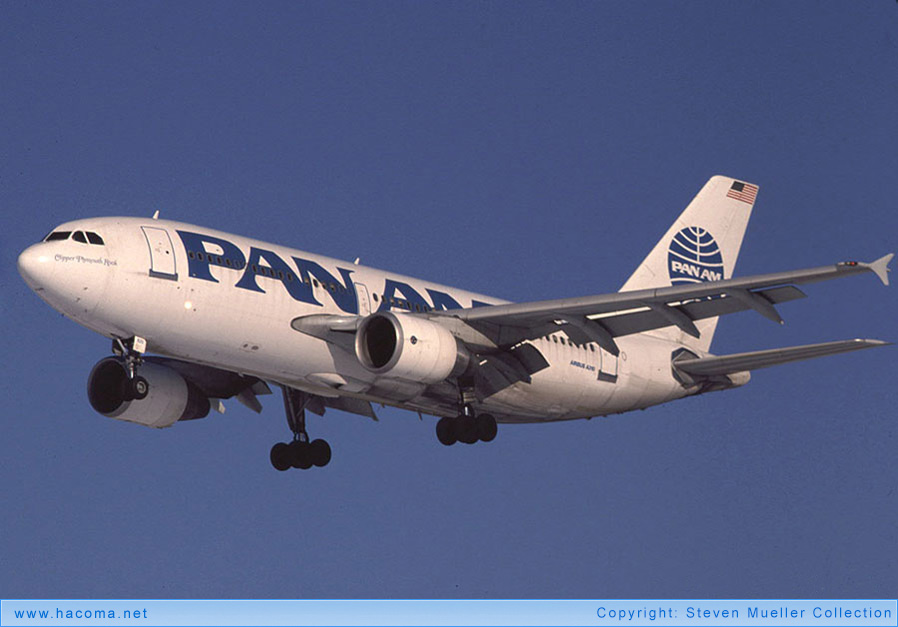 Foto von N820PA - Pan Am Clipper Plymouth Rock - Flughafen München-Riem - 1991