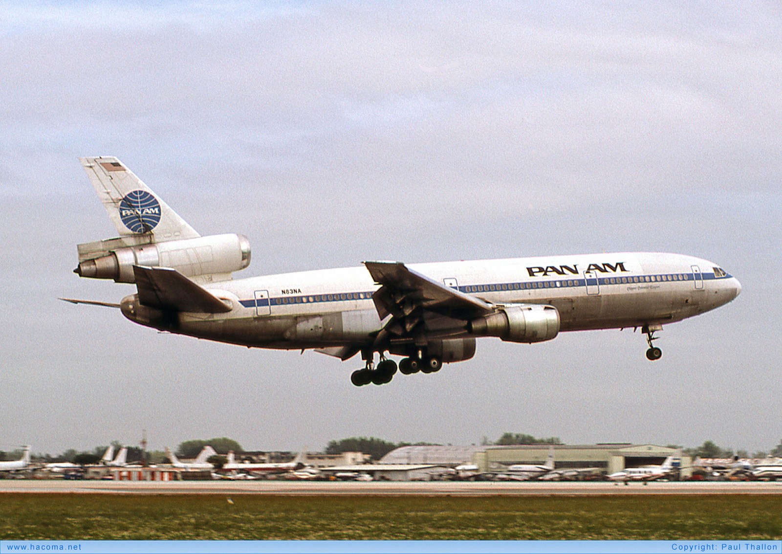 Photo of N83NA - Pan Am Clipper Celestial Empire - Miami International Airport - Nov 29, 1983