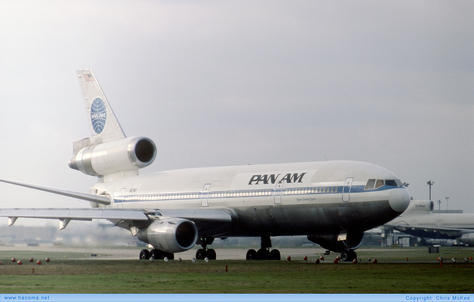 Photo of N83NA - Pan Am Clipper Celestial Empire - London Heathrow Airport - Jan 24, 1981