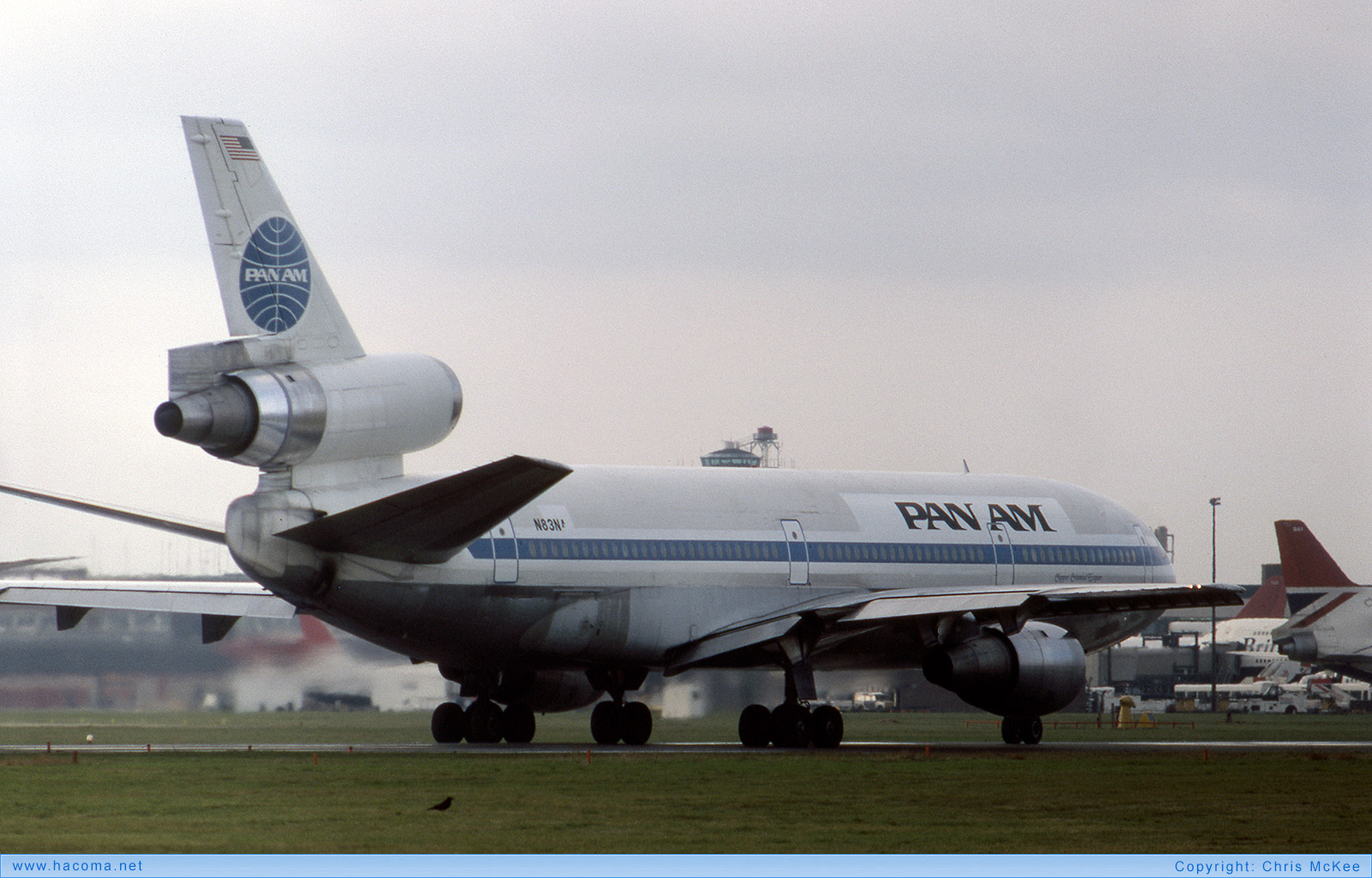 Photo of N83NA - Pan Am Clipper Celestial Empire - London Heathrow Airport - Jan 24, 1981