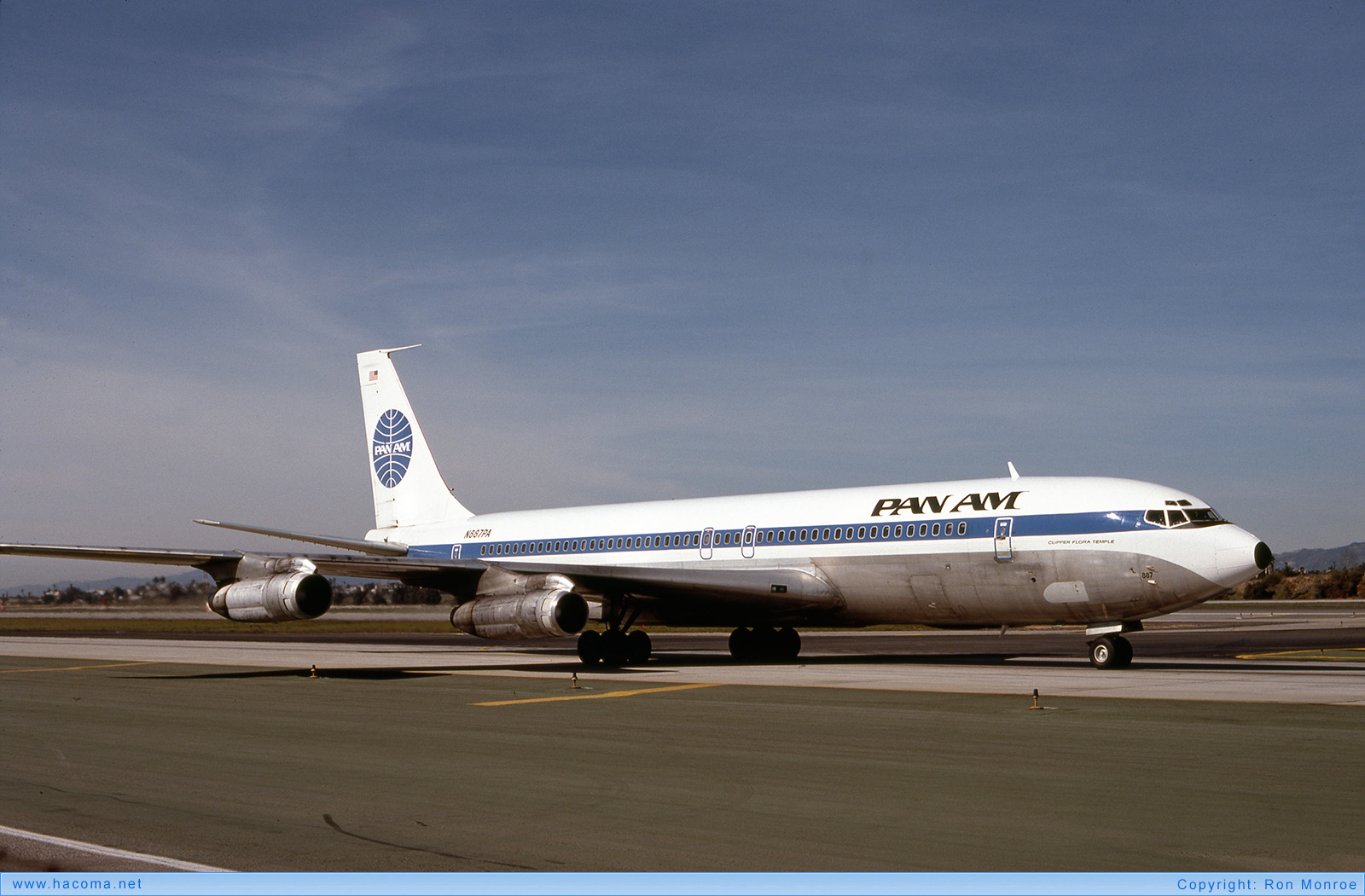 Photo of N887PA - Pan Am Clipper Flora Temple - Los Angeles International Airport - Mar 1980