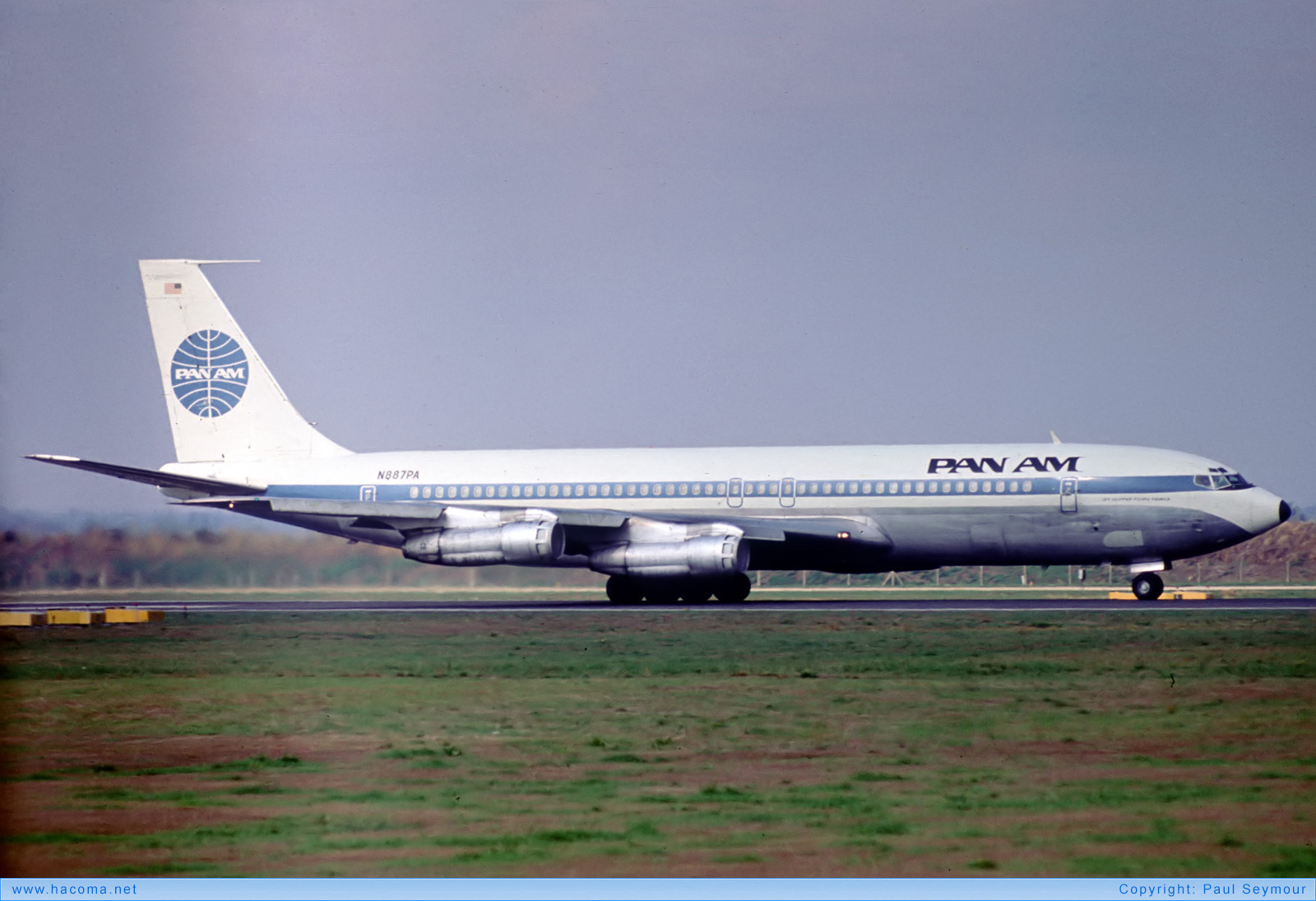 Photo of N887PA - Pan Am Clipper Flora Temple - London Heathrow Airport - Oct 18, 1976