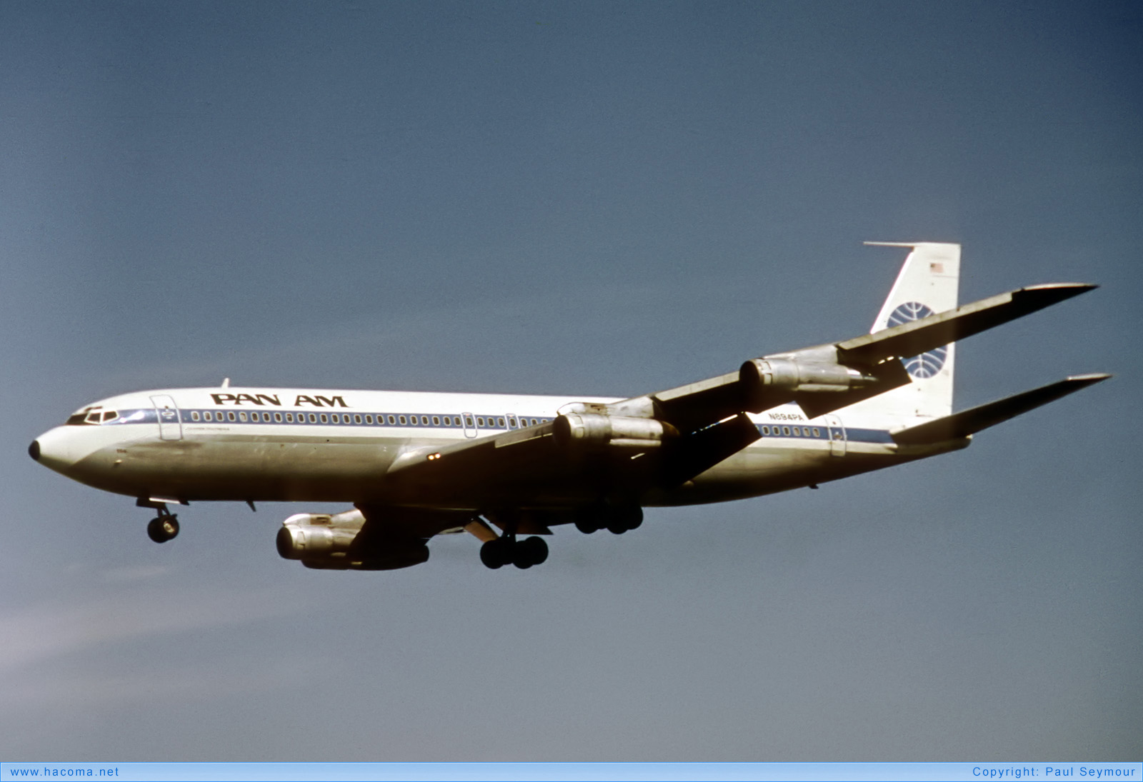 Foto von N894PA - Pan Am Clipper Polynesian Clipper - London Heathrow Airport - 04.09.1977