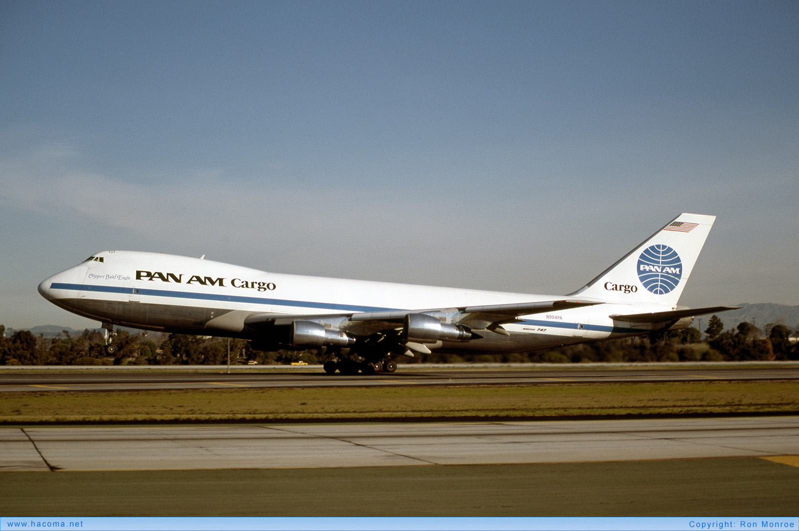 Photo of N904PA - Pan Am Clipper Bald Eagle / Industry - Los Angeles International Airport - Mar 1980