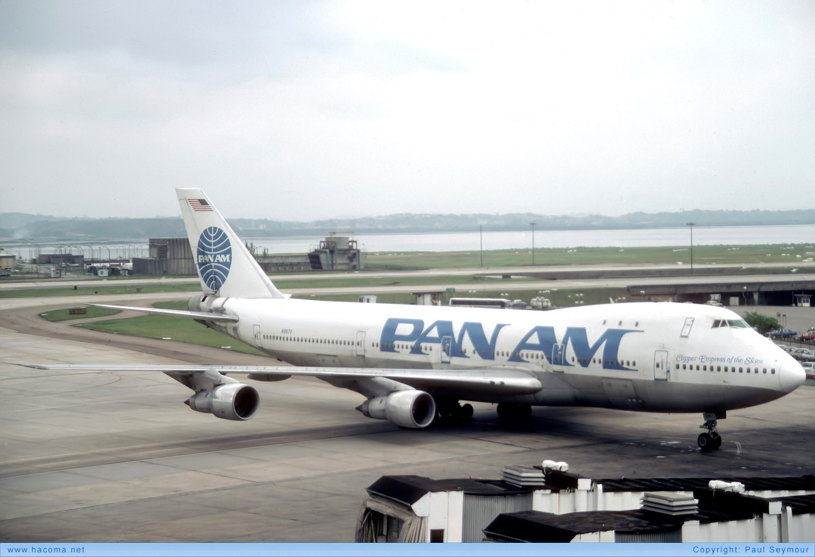 Foto von N9670 - Pan Am Clipper Empress of the Skies - Flughafen Rio de Janeiro-Galeão - 16.10.1988